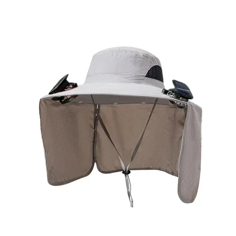 SolarBreeze UPF 50 wide brim hat anti-UV outdoor summer hat for men women